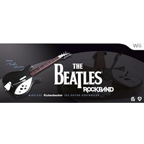 The Beatles: Rock Band Wii Wireless Rickenbacker 325 Guitar Controller