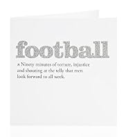 Definition Football Birthday Card
