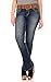 WallFlower Juniors Belted Luscious Curvy Bootcut Jeans