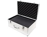 1007-DL-P Premium Aluminum Multi-Digital SLR Camera Case with Two Layers of Customizable "DIY" Foam - ID: 17" x 10.75" x 7.5"