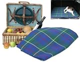 Waterproof Picnic Rug and Protective Seat Cover(327)-Stain Resistant Outdoor Living