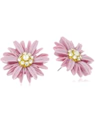 Tarina Tarantino "Classic"Lavender Daisy Cake Post Earrings