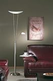 Halogen Bodenleuchte mit Leseleuchte