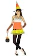 Teen Candy Corn Witch Costume