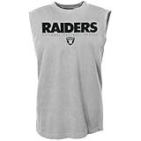 Oakland Raiders Ash Critical Victory Sleeveless T-shirt