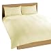 Charlotte Thomas, Percale Plain Dye Fitted Sheet, Ivory, Double Size