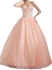  Organza/Tulle Beaded Notched Notched Collar  Ball Gown  Dress