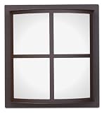 140 Outdoor Lighting Wall Fixture in Bronze & Opal Glass