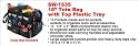 Kunys SW1535 Tote Bag and Top Plastic Tray 18-Inch