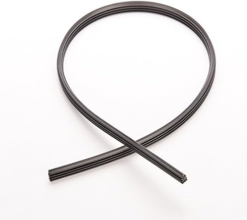 Cretaceous 26" Car Bus Rubber Universal Frameless Windshield Wiper Blade Refill One Pair