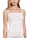 Felina Women's Charming Lace Camisole, White, Large