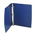Wilson Jones Hanging Dubllock Round Ring Poly Binder, 8.5 x 11 Inches, 1-Inch Capacity, Blue (390-14Blue)