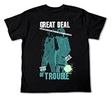 デュラララ!! 静雄&臨也 Tシャツ ブラック サイズ:XS