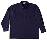 SOWA(ソーワ) 長袖シャツ ネイビー Lサイズ VA685