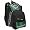 Black/Dark Green