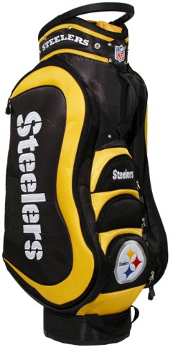 NFL Pittsburgh Steelers Cart Golf Bag (14 Way Dividers)