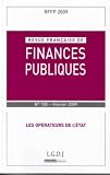 Revue francaise de finances publiques : F�vrier 2009, Les op�rat