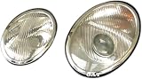 CL-Class 2000-06 chrome head lamp rims rings surrounds cover
