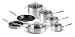 Calphalon Simply Stainless 12pc Set