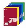 Mead� Spiral� One-Subject College-Ruled Notebook, One Notebook per Order, Color May Vary (05512)