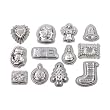 Farringdon Christmas Collection 12 Piece Tinplate Chocolate/Candy Moulds