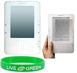 2n1 - Silicone Skin Case + Screen Protector for Amazon Kindle 2