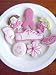 Organic Style Pink Breast Cancer Awareness Cookies