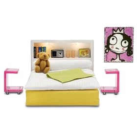 Lundby - L609024 - Maison de Poup�e - Chambre - Stockholm