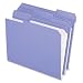 Pendaflex Color Reinforced Top File Folders, 3 Tab Position, Letter Size, Lavender, 100 Per Box (R152 1/3 LAV)
