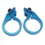 Aluminum Tail Servo Mount, Blue: T-REX 500