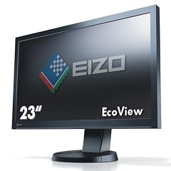 Eizo EV2315W-BK 58,4 cm (23 Zoll) LED Monitor (DVI, VGA, 5ms Reaktionszeit) schwarz