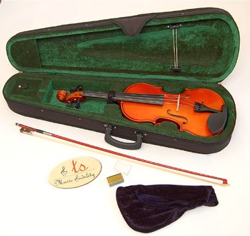 hochwertige 4/4 Violine Geige komplett mit Bogen und Koffer