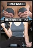 41b4rg%2B9bhL. SL160  BustFree Strapless Exercise Bra in Black and Medium Size .... Fits Cup Sizes Full A to Regular B.