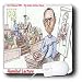 Londons Times Funny Panel Hollywood Cartoons - Hannibal Lecture - Mouse Pads