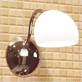 Golf P3 Wall Sconce Finish: Polished Chrome, Shade Color: Satin Nile Green