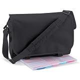 Bagbase Messenger Bag, Black