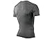 Nike Men's Pro Combat Core SS Compression Training Shirt, Carbon Heather Grey