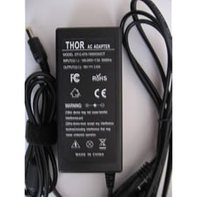 Thor Brand Replacement Ac Adapter Plug for Emachines D520 D520-2890 D525 D620 D620-5150 D620-5517 D620-5777 D720 D725... by 