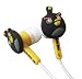 In-Ear Kopfhörer "Angry Birds" für Nintendo 3DS und gängige Musikplayer, schwarz