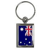 Australian Flag Key Chain
