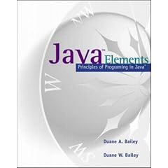 Java Elements: Principles of Programming in Java