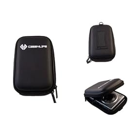 Case4Life Small Hard digital Camera carry case for Fujifilm Finepix AV100, AV110, AV120, AV130, AV150, AV200, AX245W, AX250, AX280, AX300, F300EXR, F500EXR, F550EXR, F70EXR, F80EXR, JV100, JV110, JV170, JV200, JV90, FinePix 600EXR, JX580, JZ520, T400, XP50, Z1000EXR � Lifetime Guarantee
