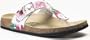 Women's Mephisto ILKAN Casual Thong Sandals PINK 9 M