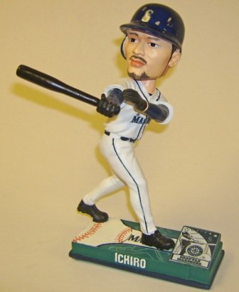Ichiro Suzuki Mariners 2008 MLB On Field Bobblehead