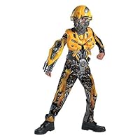 Disguise Transformers Bumblebee Movie Deluxe Child Costume Yellow Medium
