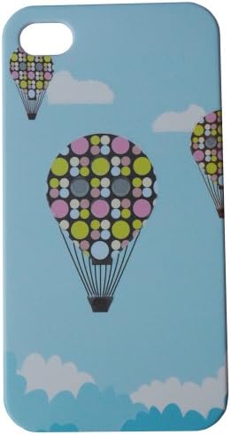 Meaci® Iphone 4 4s Pc Case Unique Cute Animal Fire Balloon Smooth Wear-resisting&anti-fingerprint Touch Sense Pattern 1x Free Anti-dust Plug Stopper-random Color (Viii)