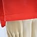 Jiujiuyi Women's Red Turn-down Collar Cape Jacket
