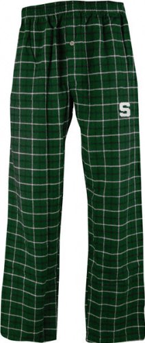 Buy Michigan State Spartans Gridiron Flannel Pants