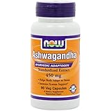 NOW Foods Ashwagandha Extract 450mg, 90 VCaps (Pack of 2)