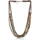 Vanessa Mooney Block Party Mixed Metal Necklace